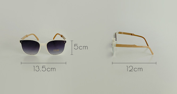 Foldable Summer UV-Proof Sunglasses for Boys and Babies — 1
