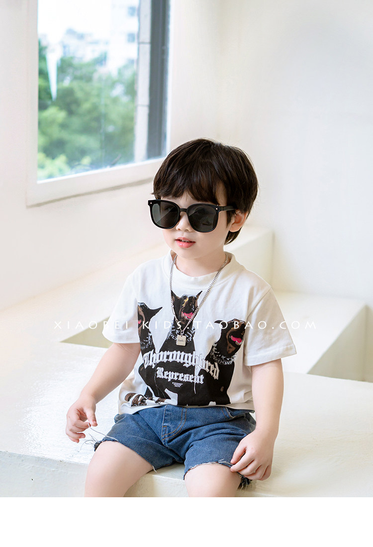 Foldable Summer UV-Proof Sunglasses for Boys and Babies — 20
