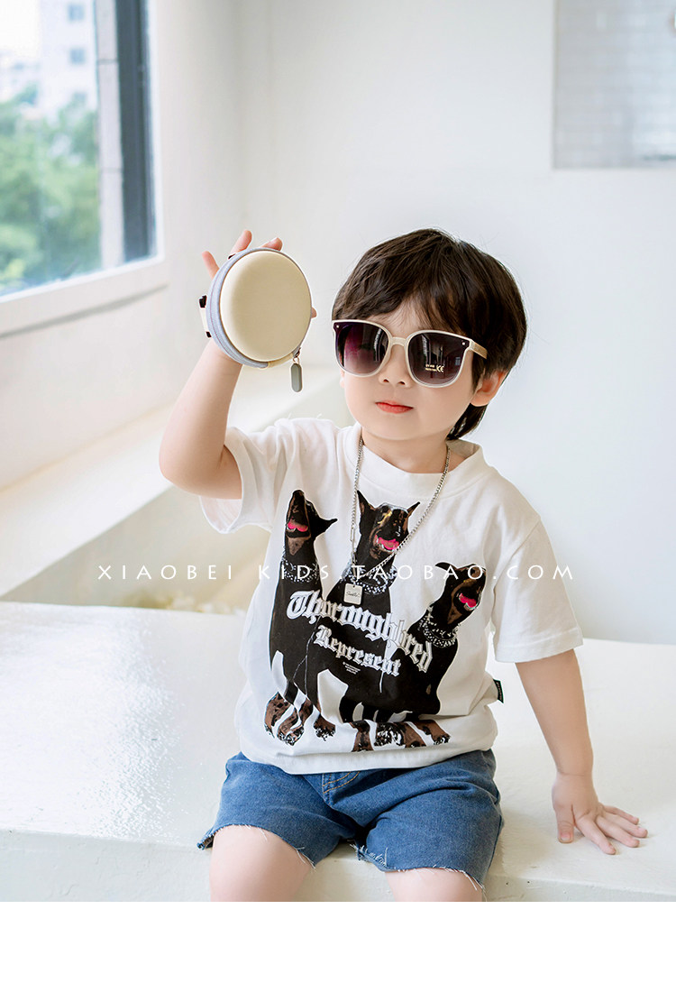 Foldable Summer UV-Proof Sunglasses for Boys and Babies — 9