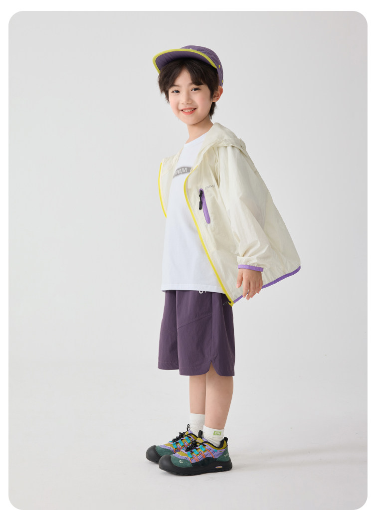 Haima's Children's Sun Protection Clothing Summer 2026 New Summer Style Skin Jacket Girls' Lightweight Coat Boys' Sun Protection Clothing — 19