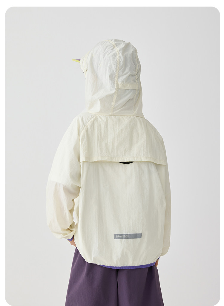 Haima's Children's Sun Protection Clothing Summer 2026 New Summer Style Skin Jacket Girls' Lightweight Coat Boys' Sun Protection Clothing — 23