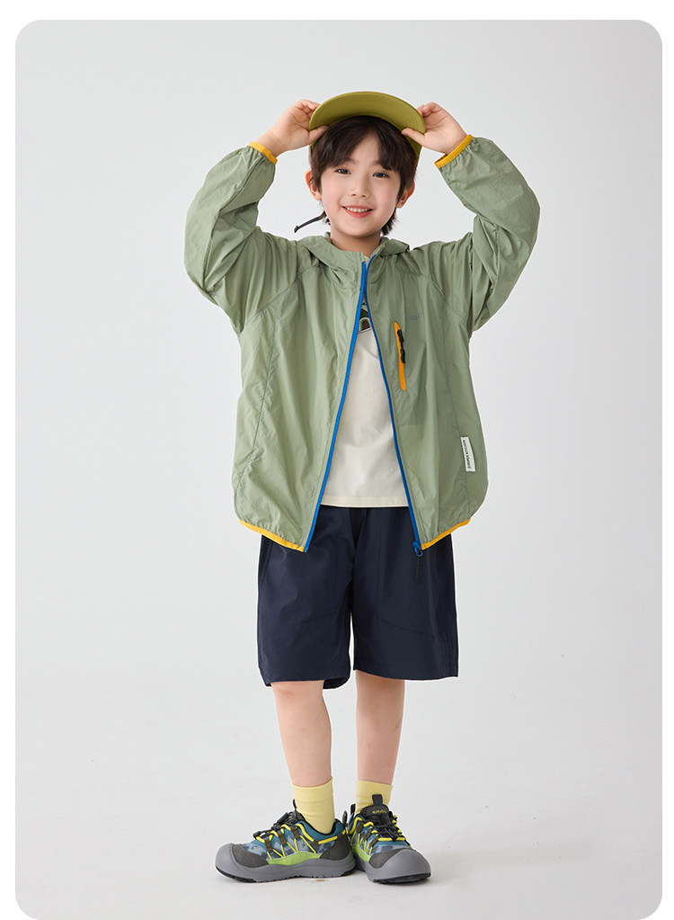 Haima's Children's Sun Protection Clothing Summer 2026 New Summer Style Skin Jacket Girls' Lightweight Coat Boys' Sun Protection Clothing — 24