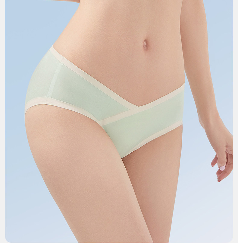 Yunxi Seamless Belly Support Fall and Winter Pregnant Women's Underpants — 17