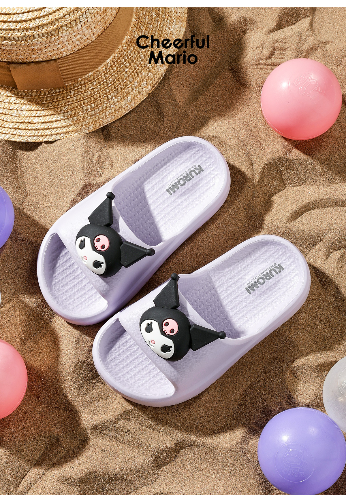 Kuromi Children's Slippers for Girls, Summer Indoor Home Bathroom Bathing 2026 New Model Parent-Child Girls' Slippers — 21