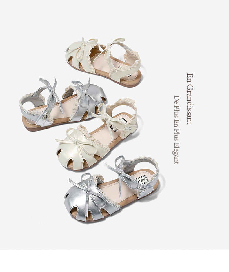 Ariaca Girls' Leather Shoes Mary Jane Shoes Summer Shallow Shoes Little Girls' Single Shoes Kidsren's Princess Shoes — 16