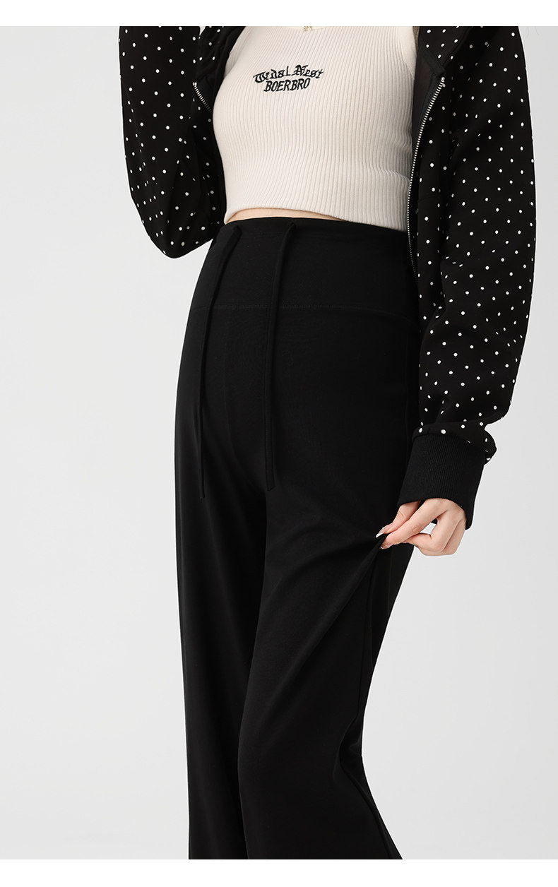 Jq Jingqi Maternity Pants for Autumn and Winter, Suitable for Wearing Outside during Pregnancy, Do Not Tighten the Belly, Slightly Flared Pants, Thick — 31
