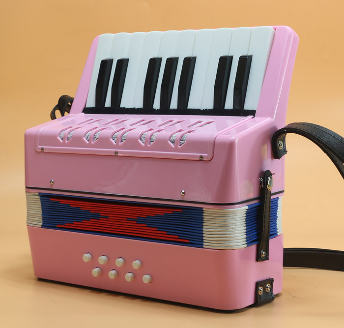 17-key children's beginner accordion musical instrument children's early education Boys and Girls musical instrument toys send tutorial score