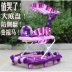 Baby Walker Chống rollover Xe đẩy 6 / 7-18 tháng Dây đai an toàn Âm nhạc Chống lật Baby Girl Baby Girl xe gà tập đi Xe đẩy / Đi bộ