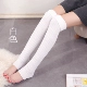 Trên đầu gối vớ mùa đông legging mềm cô gái vớ hồng dài legging công chúa phong cách thể thao vớ legging vớ - Xà cạp