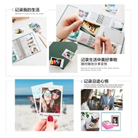 Li Polaroid mini7s giấy camera 8 25 70 90 Mini trắng bên đứng trông phim chung - Phụ kiện máy quay phim instax square sq6