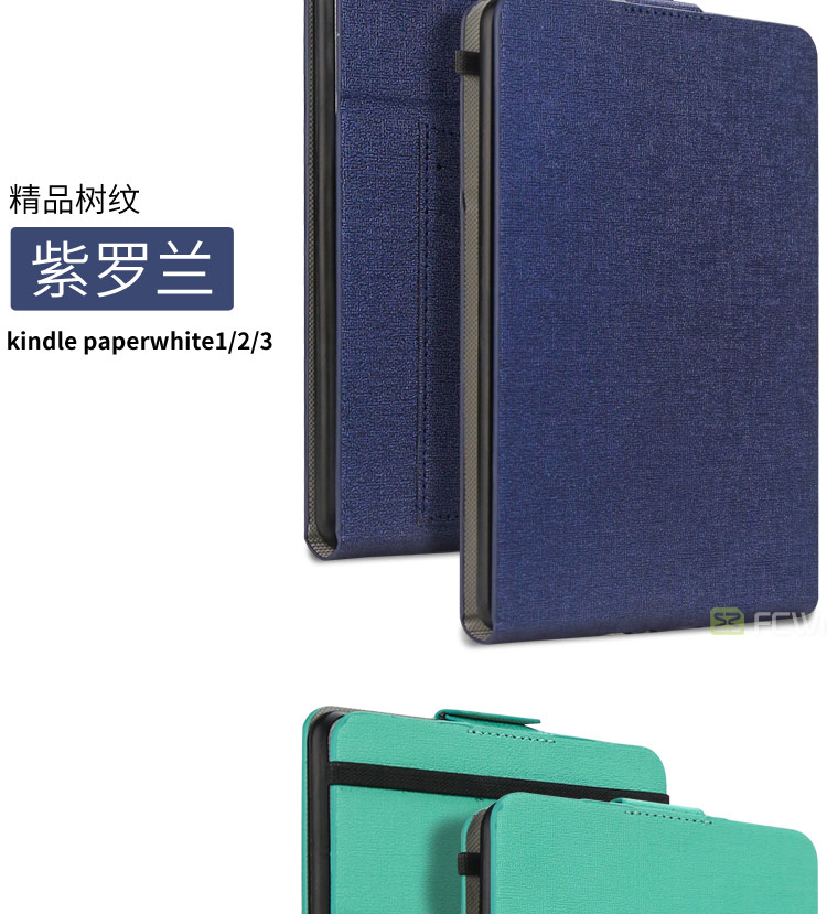 FCWM kindle paperwhite1 / 2/3 nắp bảo vệ 958 hỗ trợ một vỏ cầm tay e-book bao da KPW - Phụ kiện sách điện tử ốp ipad air 3