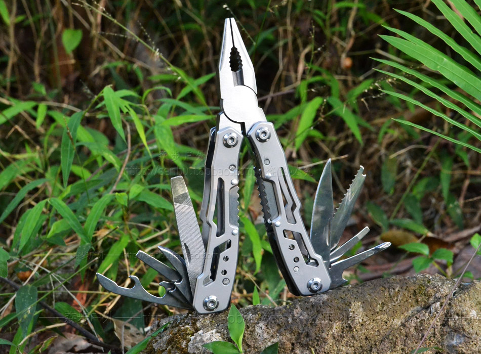 New army knife đa chức năng công cụ ngoài trời survival đa mục đích xách tay gấp công cụ kết hợp dao trái cây dao