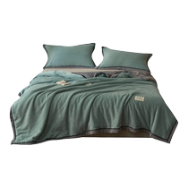 Milk velvet blanket thickened winter office nap blanket thin flannel coral velvet sofa cover blanket air conditioning blanket