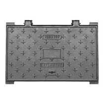 Ductile iron manhole cover square light and heavy-duty odor-proof cover rainwater sewage manhole septic tank special manhole cover