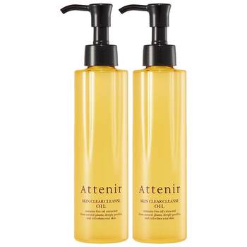 attenir natural cleansing oil 175ml/ຂວດ*2 ກິ່ນຫອມຂອງໝາກນາວ ເຮັດຄວາມສະອາດດວງຕາ ແລະ ຮິມຝີປາກໄດ້ຢ່າງເລິກເຊິ່ງ