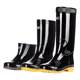 Pull back new tendon shoes, super high rubber shoes, wear-resistant rain boots