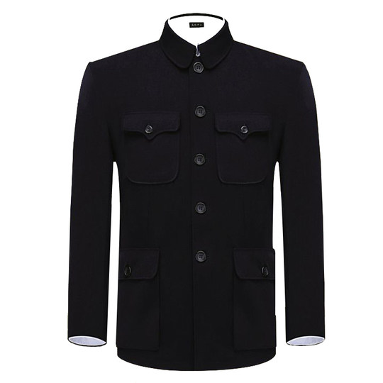 Spring and Autumn Chinese tunic men's middle-aged and elderly military casual clothes