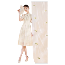 Xiangying new Chinese style national style young improved cheongsam 2024 summer new daily buckle chiffon dress women summer