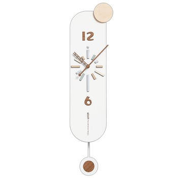Wall clock with high appearance and decoration