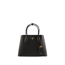 Prada Prada Lady Metal logo double small hand bag