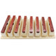 Orff early education sound block, mahogany sound brick, 8-tone xylophone, eight-note carillon knocking mahogany percussion instrument
