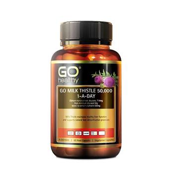 Gohealthy stomach liver sober milk thistle