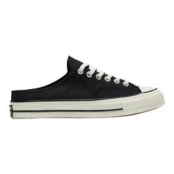 CONVERSE ຢ່າງເປັນທາງການ Chuck 70 Mule breathable canvas slippers 172591C