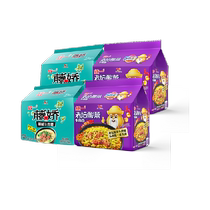 Uni-President Instant Noodles Instant Noodles Rattan Pepper Beef Noodles 2 packs Laotan Pickled Cabbage Beef Noodles 2 packs 2 18kg*1 set