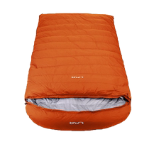 lmr envelope-style outdoor double up couple down sleeping bag 800 gr -2500 gr spring autumn winter camping