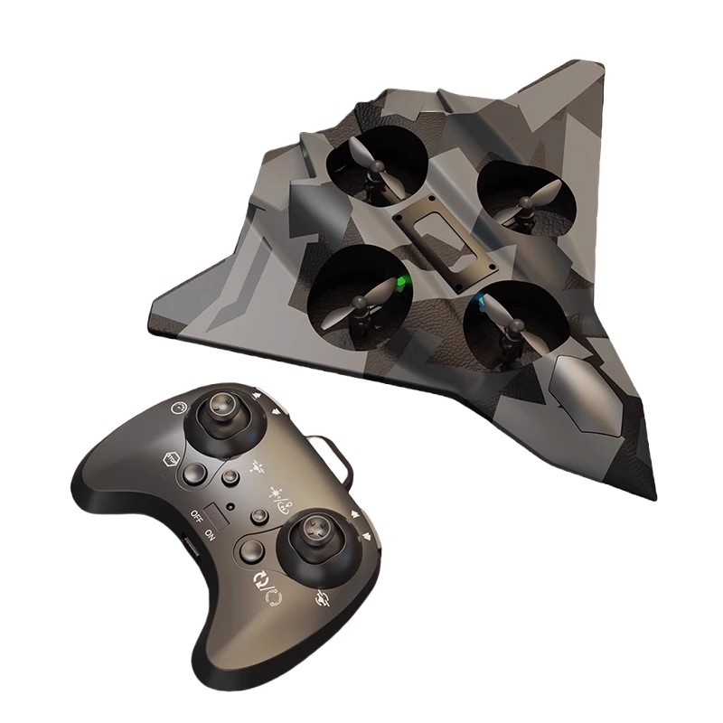 Remote control aircraft children's sixth generation fighter aircraft model boy toy foam glider drone primary school student small