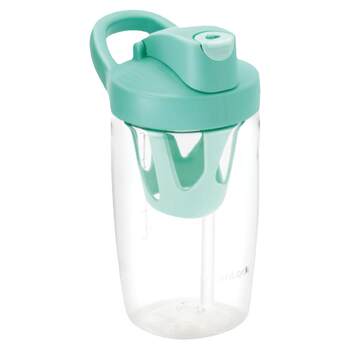 Locknlock Samba Cup Shaker Sports Water Bottle for Women Plastic Cup with Straw Fitness Milkshake Protein Powder for Men