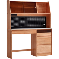 Lins Home solid wood sideboard against the wall integrated tea cabinet storage cabinet cabinet home kitchen Lins Wood Industry