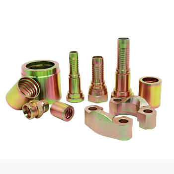 High pressure clamping stainless steel oil pipe joint