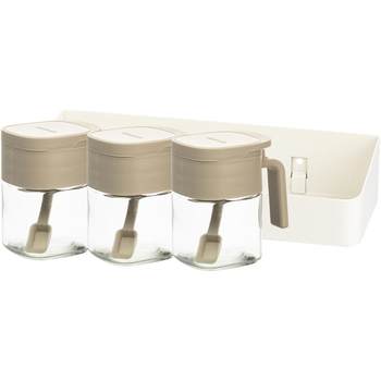 Modern housewife oil bottle sealed seasoning combination set