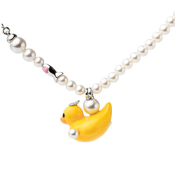 Fwish mixed 925 sterling silver healing cute necklace for women