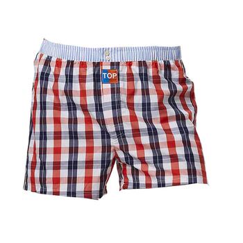 [89 ຢວນ 2 ຕ່ອນ] Benye pajama pants ສັ້ນຜູ້ຊາຍ summer ຝ້າຍບໍລິສຸດວ່າງບ້ານໄວຫນຸ່ມ plaid ບ້ານ TB037