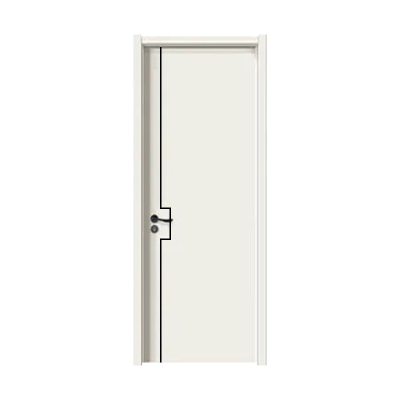 Interior door painted, environmentally friendly, paint-free, flat opening