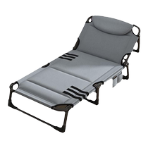 Office lunch break single folding bed recliner home escort simple portable camp bed adult nap artifact