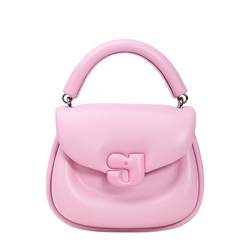 KUNOGIGI/Gu Liangjiji pig bag small GIGI bag niche pink bag women's saddle bag crossbody bag