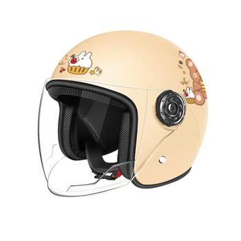 New national standard electric vehicle helmet for women, autumn and winter safety helmet for all seasons, battery vehicle warm cycling half helmet for men