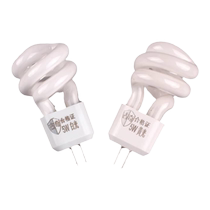Pin-type LED light mirror headlight g4 bulb 5w two-pin lamp bead bathroom aisle light small spiral energy-saving lamp