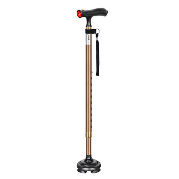 Lelaifu telescopic anti-slip crutches for the elderly