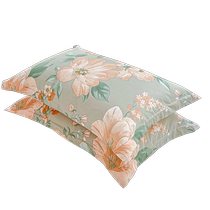 MUJI Summer Cotton Pillowcases Pair 2024 New Cotton Pillowcases 48*74cm High-End Pillow Leather