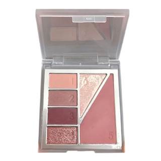 Six Color Blush Highlight Palette Silkworm Earth Color Eyeshadow