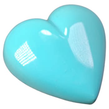Original ore high porcelain blue turquoise ring surface custom size inlay