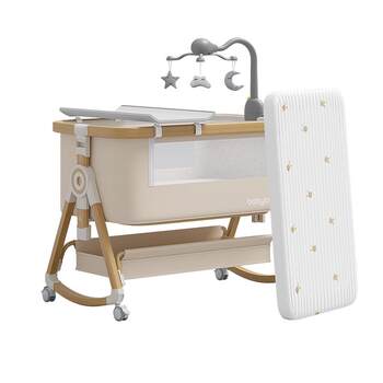 Marobaby zhumengjia newborn baby spliced big bed