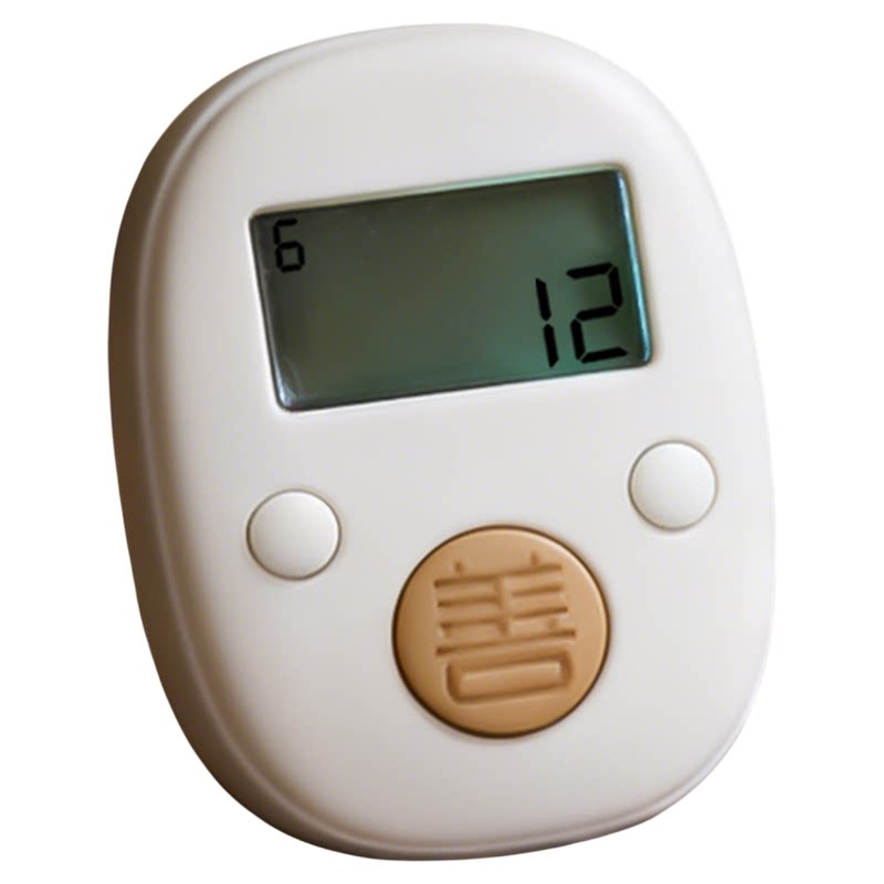 Counter multi-function hand-pressed electronic counter smart luminous portable ring ring rechargeable digital display counter