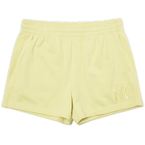 MLB official womens sports shorts classic embroidered LOGO casual pants comfortable and lightweight summer SPB03