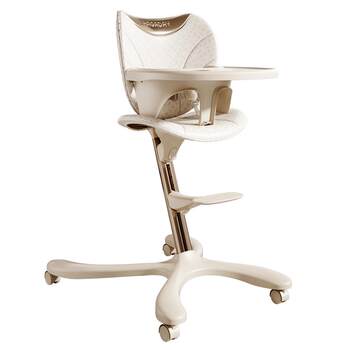Hagaday baby high chair multi-level adjustable spine protector