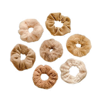 Autumn and winter plush large intestine hair band for women gentle temperament Internet celebrity new style hair rope headband rubber band hair accessory